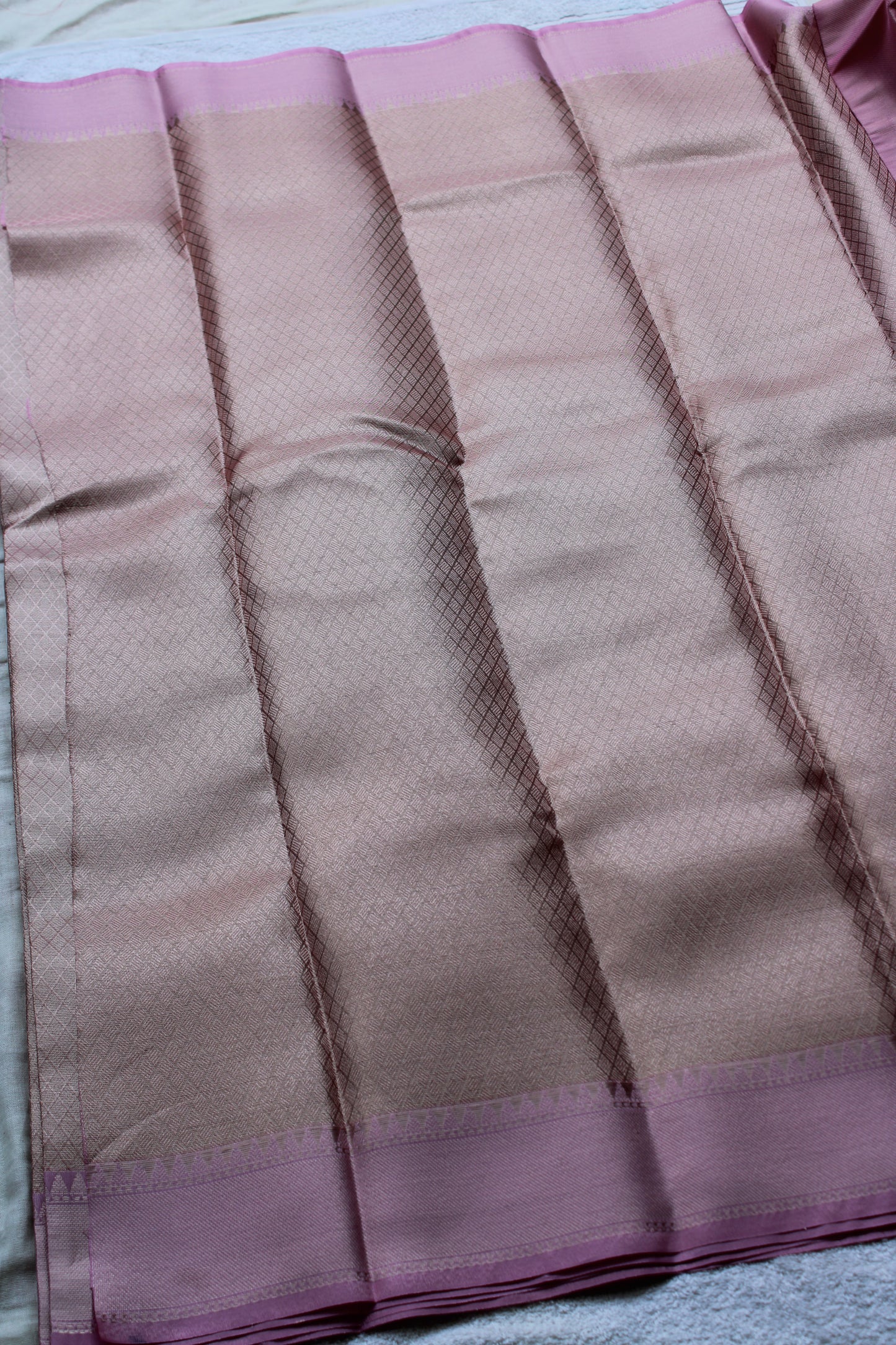 Banarasi Pastel Pink colour Silk saree
