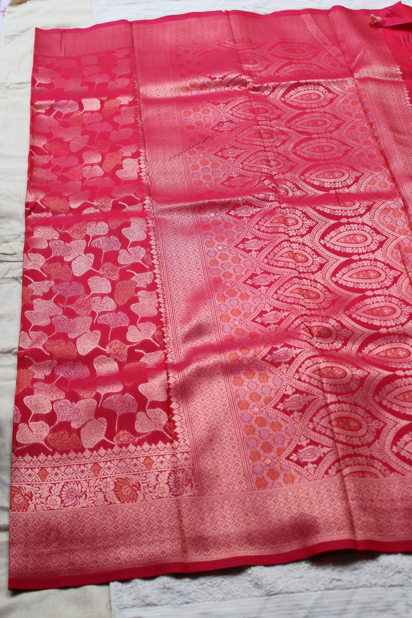 Pink trending Soft silk saree