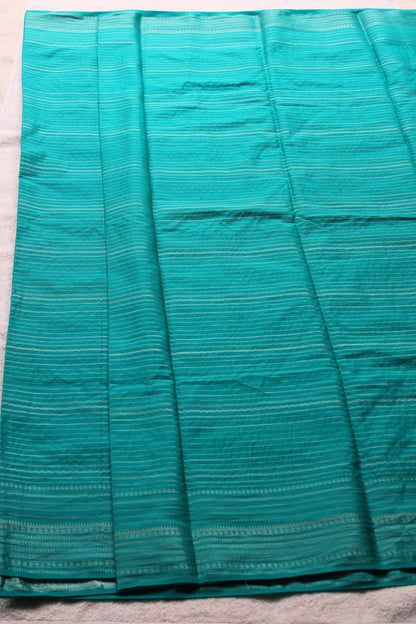 Sea green Colour viscous crape silk saree