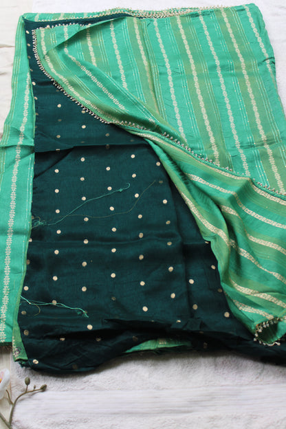 Light  green Designer Crape Silk Saree